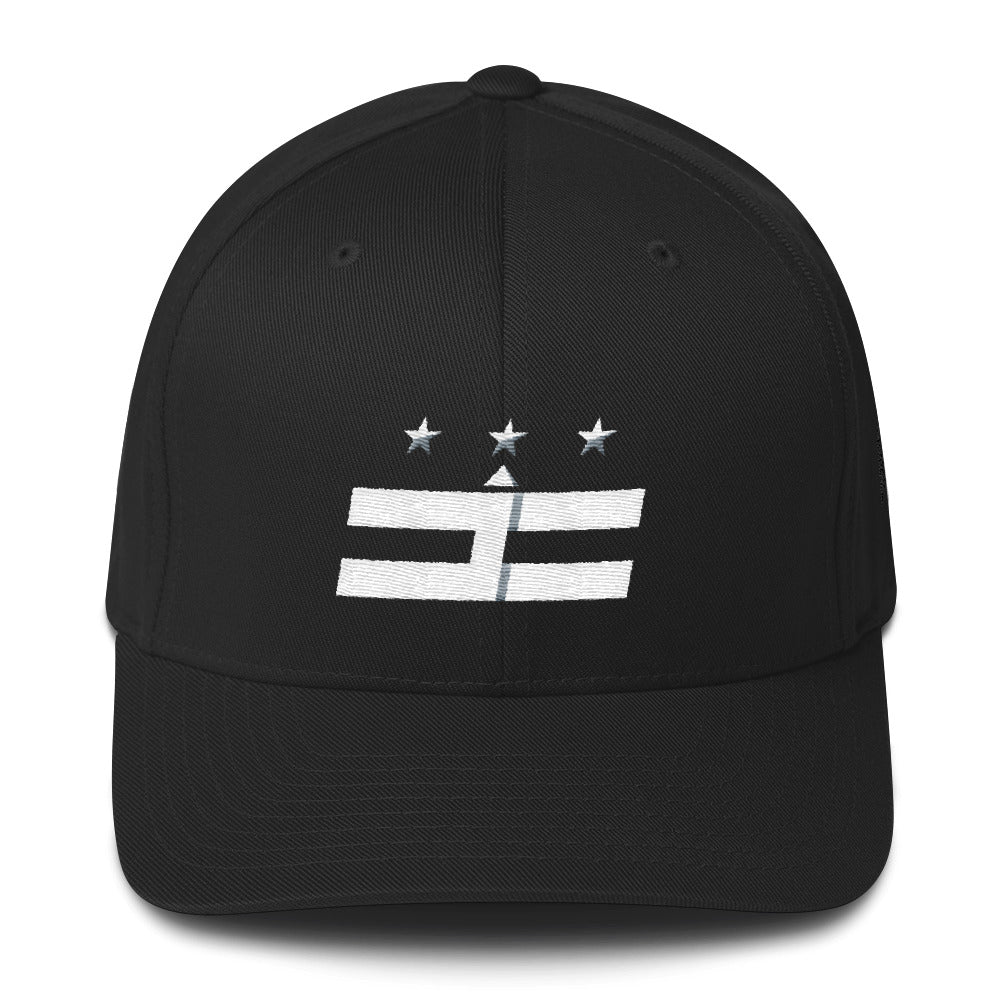 DC Logo - Flex Fit Structured Twill Cap