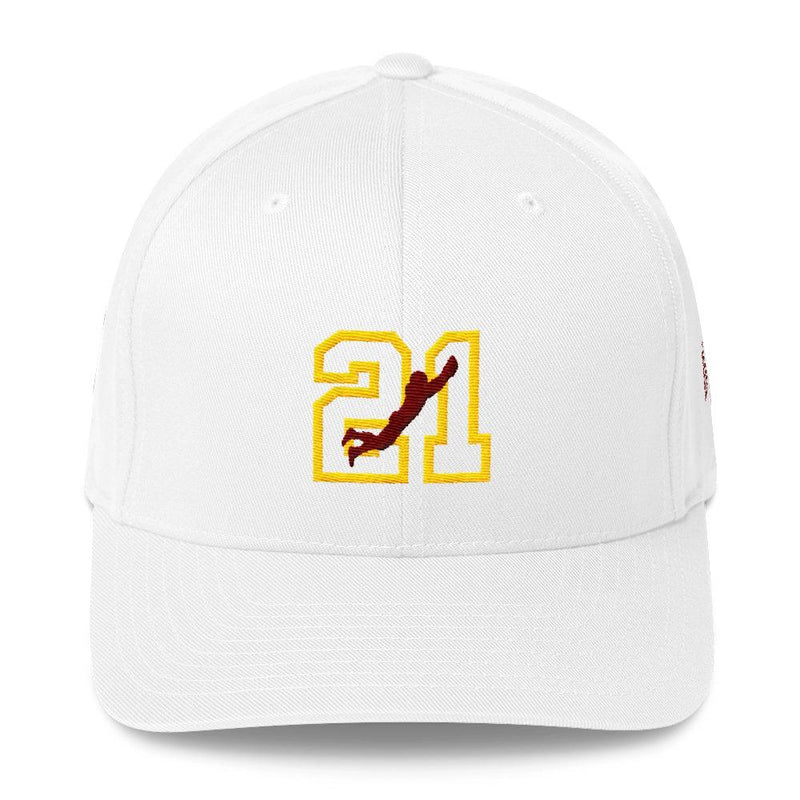 21 Logo Structured Twill Cap